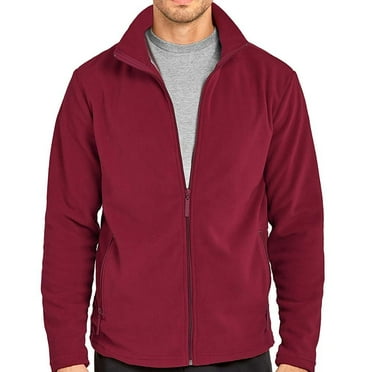 DailyWear Mens Full-Zip Polar Fleece Jacket