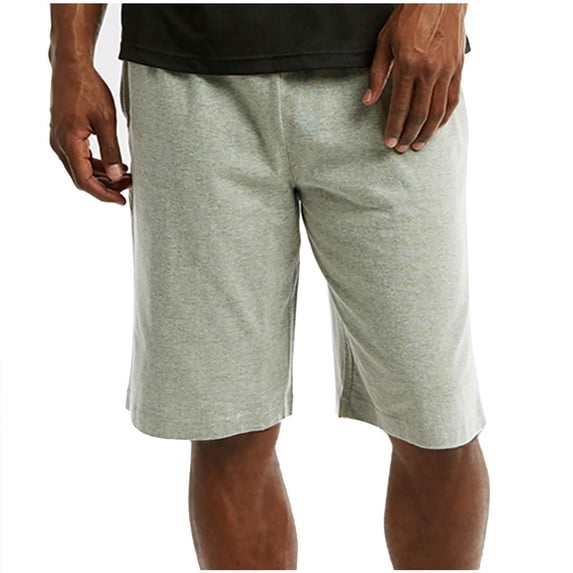DailyWear Mens Knitted Pajama Sleep Pants (H.GRY Short, Medium)