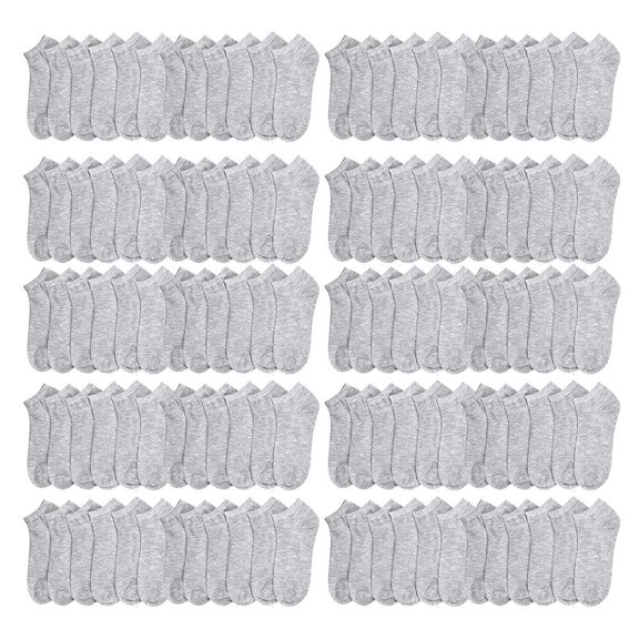 DailyWear Mens Light Weight Spandex Low Cut Casual Socks Bulk Pack - 12Pairs, 36Pairs, 60Pairs, 120Pairs