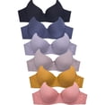 thumbnail image 1 of DailyWear Womens Everyday 6 Pack of Bras 4307P8, 38C, 1 of 2