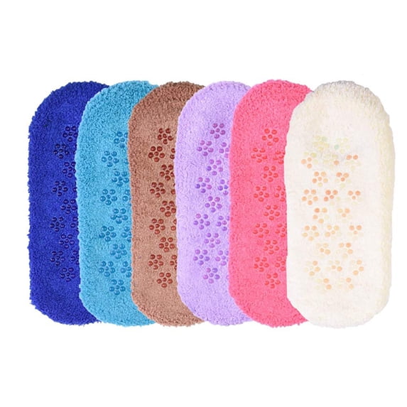 DailyWear Womens Girls Cozy Fuzzy Soft Socks 6 Pairs or 12 Pairs-Various Style