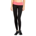 thumbnail image 1 of DailyWear Womens Stretchy Cotton Blend Yoga Pants Leggings Various Styles Coral/Black, Medium, 1 of 1