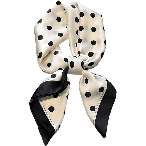 Dailyacc Hair Bandanas Scarf For Women Lightweight Fashion Neck Silk Satin Head Scarves For Sleeping Handbags Scarf