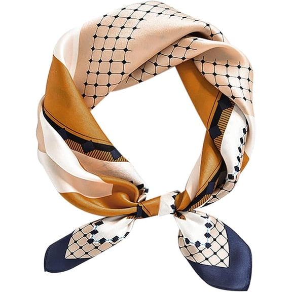 Dailyacc Hair Bandanas Scarf For Women Lightweight Fashion Neck Silk Satin Head Scarves For Sleeping Handbags Scarf