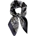 thumbnail image 1 of Dailyacc Hair Bandanas Scarf For Women Lightweight Fashion Neck Silk Satin Head Scarves For Sleeping Handbags Scarf, 1 of 10