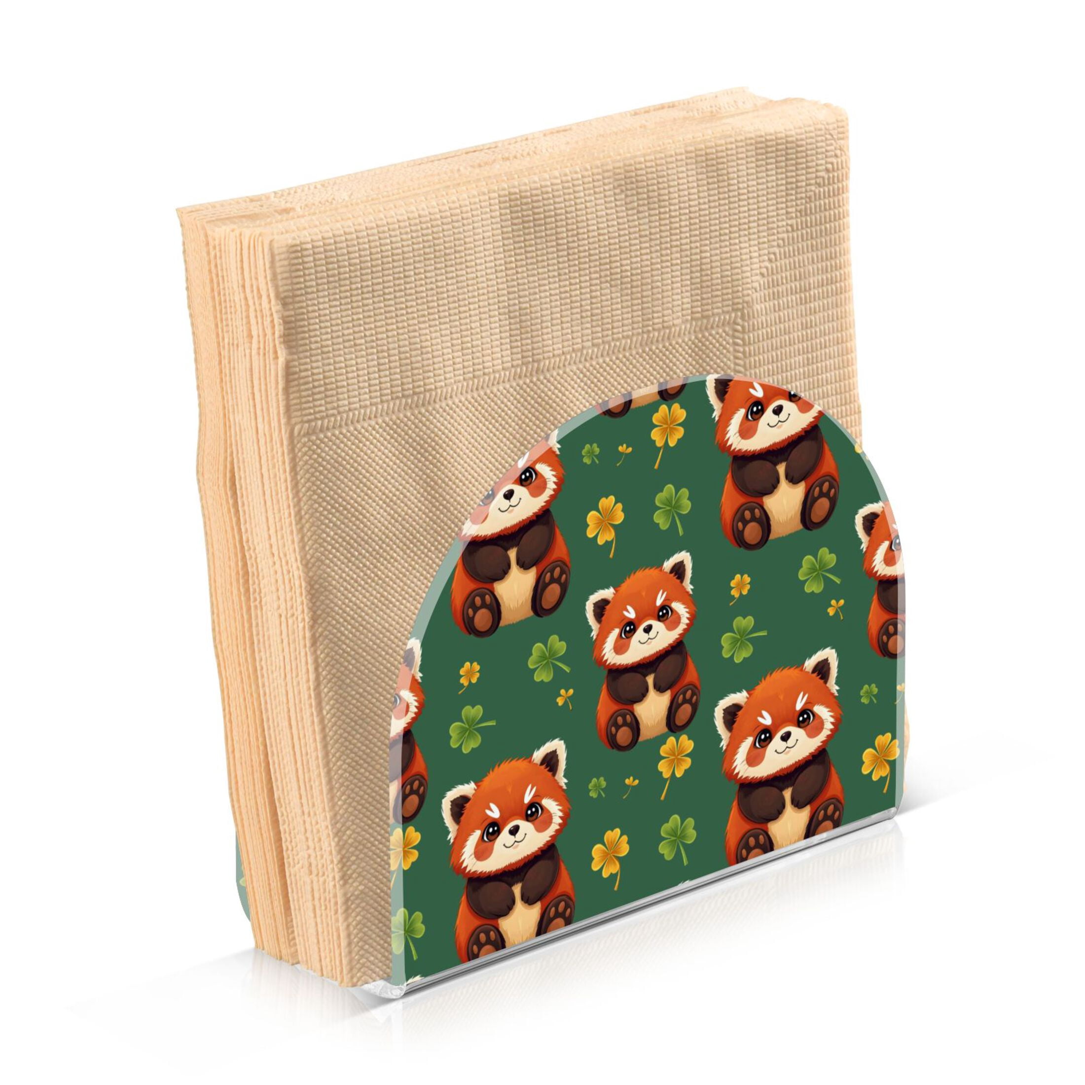 Dailycode 2 Pack Napkin Holder for Table Acrylic Kitchen Paper Tissue ...