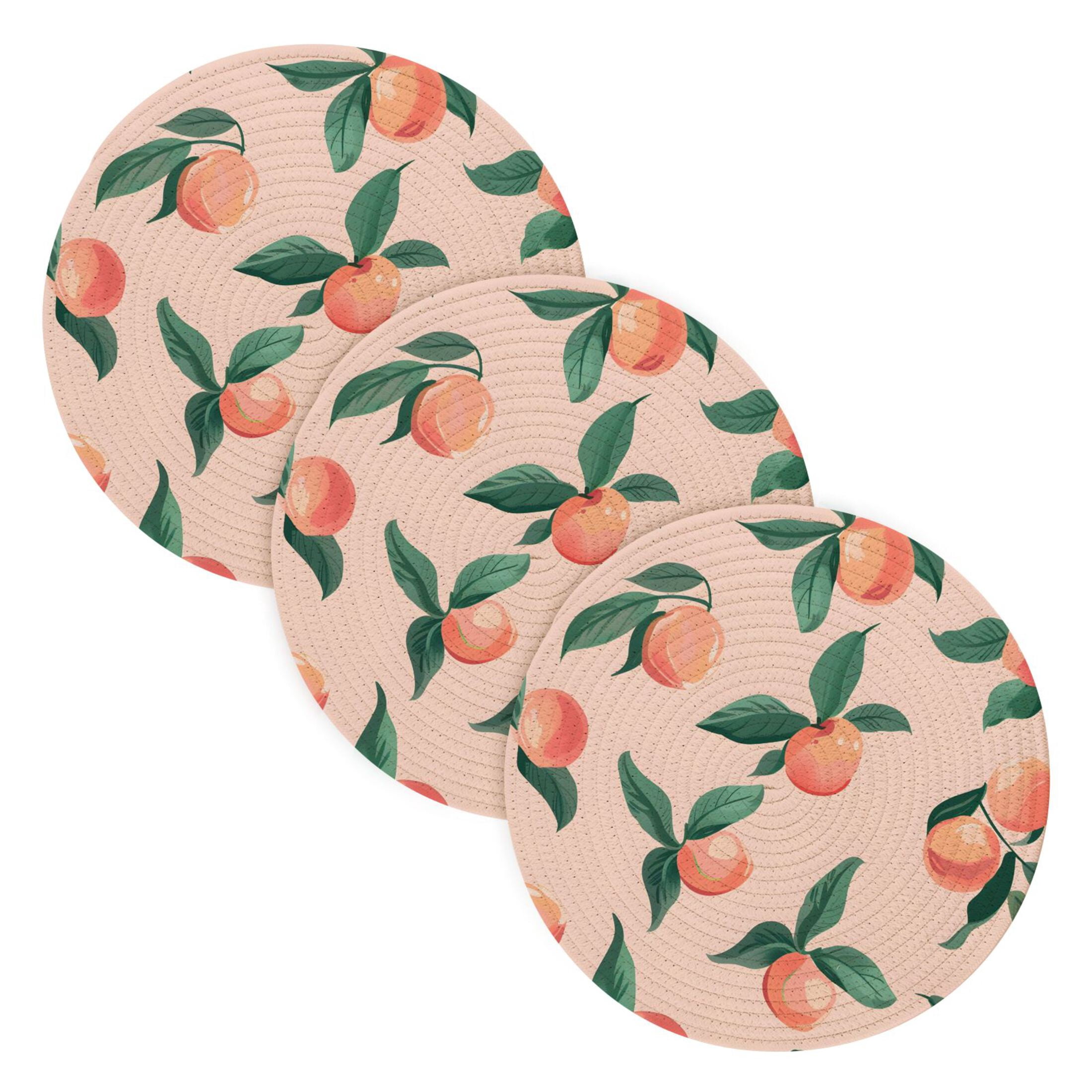 Dailycode 3 Pcs Trivets for Hot Dishes 15 Inch Round Hot Pots and Pans ...