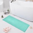 thumbnail image 1 of Dailycode Calamine Blue Bathroom Rugs Non Slip Absorbent Soft Plush Quick Dry Bath Mat, 39"x20", 1 of 8