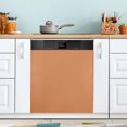 thumbnail image 1 of Dailycode Dishwasher Magnet Cover Magnetic Fridge Door Cover Home Kitchen Decor, Brown, 23"x 26", 1 of 6