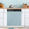 thumbnail image 1 of Dailycode Dishwasher Magnet Cover Magnetic Fridge Door Cover Home Kitchen Decor, Ice Blue, 23"x 26", 1 of 6