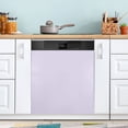 thumbnail image 1 of Dailycode Dishwasher Magnet Cover Magnetic Fridge Door Cover Home Kitchen Decor, Light Purple, 23"x 26", 1 of 6