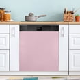 thumbnail image 1 of Dailycode Dishwasher Magnet Cover Magnetic Fridge Door Cover Home Kitchen Decor, Pale Mauve, 23"x 26", 1 of 6