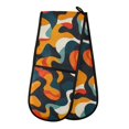 thumbnail image 1 of Dailycode Double Sided Oven Mitt with Loop Heat Resistant Kitchen Long Potholders 7" x 35" Abstract Shapes Camouflage, 1 of 6