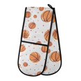 thumbnail image 1 of Dailycode Double Sided Oven Mitt with Loop Heat Resistant Kitchen Long Potholders 7" x 35" Adorable Basketball, 1 of 6