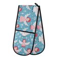 thumbnail image 1 of Dailycode Double Sided Oven Mitt with Loop Heat Resistant Kitchen Long Potholders 7" x 35" Angels and Arrow, 1 of 6