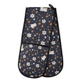 thumbnail image 1 of Dailycode Double Sided Oven Mitt with Loop Heat Resistant Kitchen Long Potholders 7" x 35" Cartoon Cat and Flower, 1 of 6