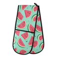 thumbnail image 1 of Dailycode Double Sided Oven Mitt with Loop Heat Resistant Kitchen Long Potholders 7" x 35" Cartoon Watermelon, 1 of 6