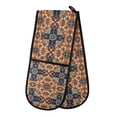 thumbnail image 1 of Dailycode Double Sided Oven Mitt with Loop Heat Resistant Kitchen Long Potholders 7" x 35" Chic Mandala, 1 of 6