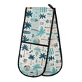 thumbnail image 1 of Dailycode Double Sided Oven Mitt with Loop Heat Resistant Kitchen Long Potholders 7" x 35" Coconut Tree Ball Swimwear, 1 of 6