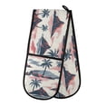 thumbnail image 1 of Dailycode Double Sided Oven Mitt with Loop Heat Resistant Kitchen Long Potholders 7" x 35" Coconut Tree with Mountain, 1 of 6