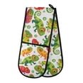 thumbnail image 1 of Dailycode Double Sided Oven Mitt with Loop Heat Resistant Kitchen Long Potholders 7" x 35" Colorful Chameleon, 1 of 6