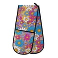 thumbnail image 1 of Dailycode Double Sided Oven Mitt with Loop Heat Resistant Kitchen Long Potholders 7" x 35" Colorful Daisy, 1 of 6