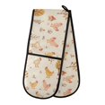 thumbnail image 1 of Dailycode Double Sided Oven Mitt with Loop Heat Resistant Kitchen Long Potholders 7" x 35" Cute Chicken and Tree, 1 of 6