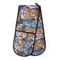 thumbnail image 1 of Dailycode Double Sided Oven Mitt with Loop Heat Resistant Kitchen Long Potholders 7" x 35" Ferocious Tiger Face, 1 of 6