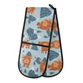 thumbnail image 1 of Dailycode Double Sided Oven Mitt with Loop Heat Resistant Kitchen Long Potholders 7" x 35" Highland Cow and Mountains, 1 of 6