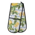 thumbnail image 1 of Dailycode Double Sided Oven Mitt with Loop Heat Resistant Kitchen Long Potholders 7" x 35" Lemon Slice and Leaves, 1 of 6