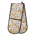 thumbnail image 1 of Dailycode Double Sided Oven Mitt with Loop Heat Resistant Kitchen Long Potholders 7" x 35" Little Cute Duck, 1 of 6