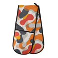 thumbnail image 1 of Dailycode Double Sided Oven Mitt with Loop Heat Resistant Kitchen Long Potholders 7" x 35" Minimalist Abstract Splashes, 1 of 6