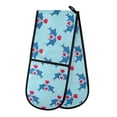 thumbnail image 1 of Dailycode Double Sided Oven Mitt with Loop Heat Resistant Kitchen Long Potholders 7" x 35" Shark with Love Balloon, 1 of 6