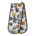 thumbnail image 1 of Dailycode Double Sided Oven Mitt with Loop Heat Resistant Kitchen Long Potholders 7" x 35" Sport Balls, 1 of 6