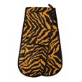 thumbnail image 1 of Dailycode Double Sided Oven Mitt with Loop Heat Resistant Kitchen Long Potholders 7" x 35" Tiger Print, 1 of 6
