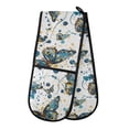 thumbnail image 1 of Dailycode Double Sided Oven Mitt with Loop Heat Resistant Kitchen Long Potholders 7" x 35" Van Gogh Butterfly, 1 of 6