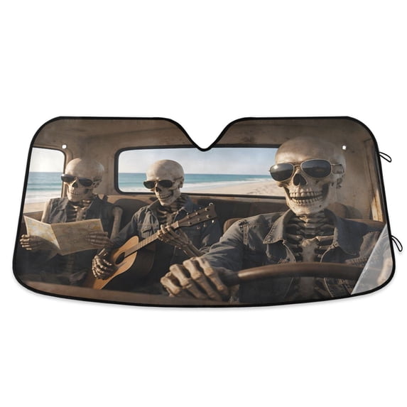 Dailycode Foldable Car Windshield Sun Shade Front Window Visor Blocks ...