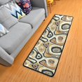 thumbnail image 1 of Dailycode Hallway Runner Rug 2x6 Non Slip Absorbent Soft Floor Mat for Home Kitchen Bedroom Entrance Abstract Boho Curves, 1 of 7