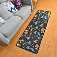 thumbnail image 1 of Dailycode Hallway Runner Rug 2x6 Non Slip Absorbent Soft Floor Mat for Home Kitchen Bedroom Entrance Excavator and Construction Machinery, 1 of 7