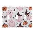 thumbnail image 1 of Dailycode Light Switch Plate Covers 3 Gang Wall Plate Plastics Outlet Covers for Kitchen Home Office Decor Cute Pink Ghost and Pumpkin, 1 of 8