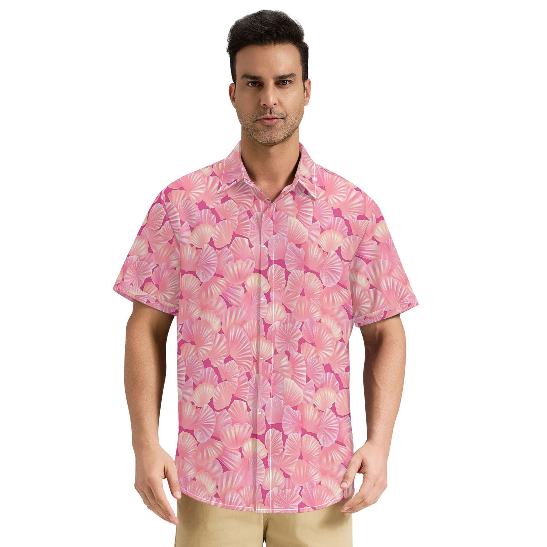 Dailycode Men's Casual Button Down Shirts Short Sleeve Summer Hawaiian ...