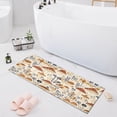 thumbnail image 1 of Dailycode Mushroom and Herb Bathroom Rugs Non Slip Absorbent Soft Plush Quick Dry Bath Mat, 39"x20", 1 of 8