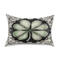 thumbnail image 1 of Dailycode Satin Pillow Case Queen Silk Pillow Cover for Hair and Skin Envelope Closure Four Leaf Clover 20"x30", 1 of 9