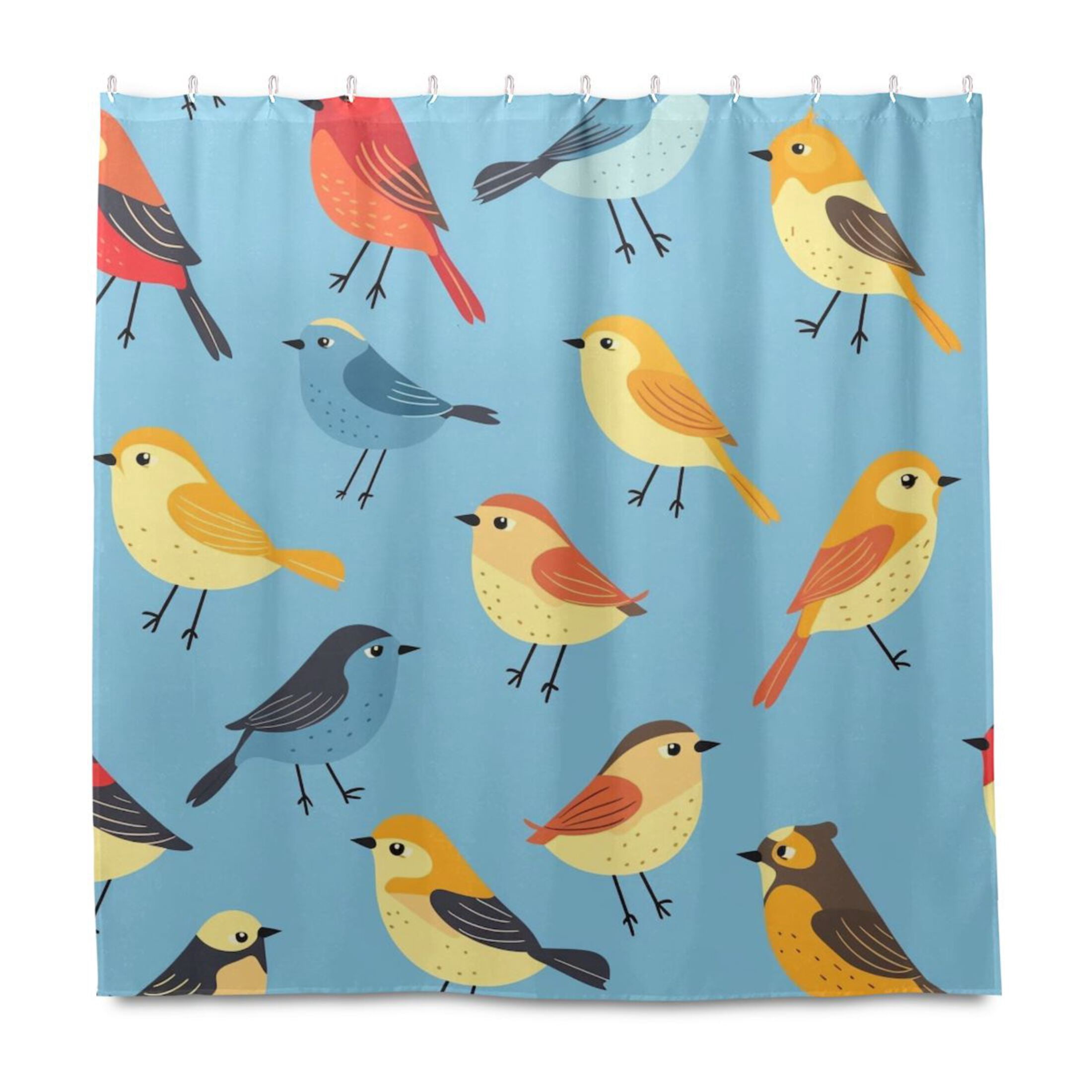 Dailycode Shower Curtain Liners 72x72in Water Resistant Machine ...