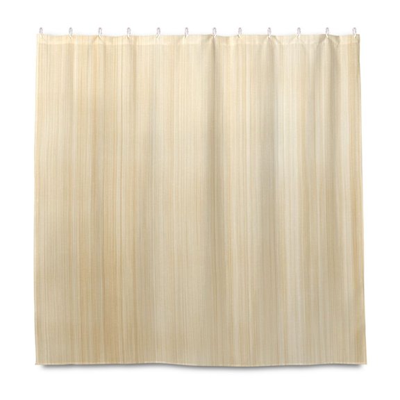 Dailycode Shower Curtain Liners 72x72in Water Resistant Machine Washable Rustproof Grommets Fabric Bath Curtain, Soft Light Blonde Wood Grain