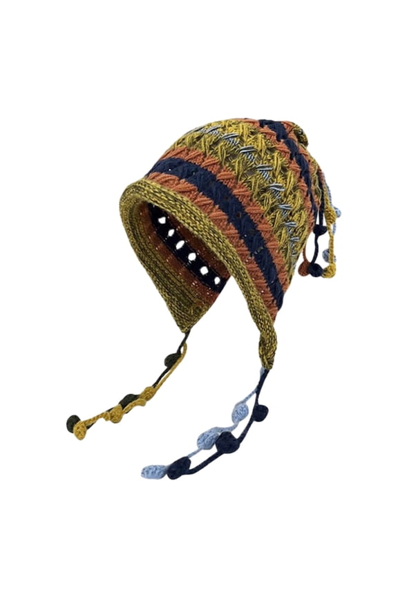 Womens Hats Thermal Beanie Hats - Acrylic Knit Winter Hat, Fold-Up Brim, Cold Weather Essential,Green,One Size