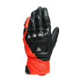 thumbnail image 1 of Dainese 4-Stroke 2 Mens Leather Motorcycle Gloves Black/Fluo Red XS, 1 of 7
