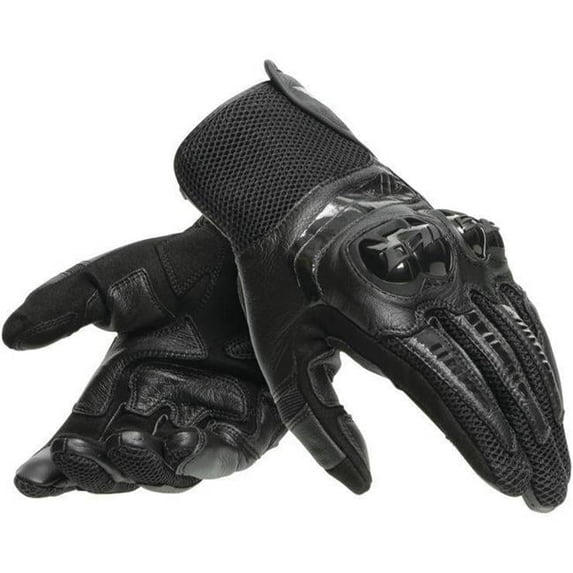Dainese Mig 3 Unisex Leather Gloves Black/Black - XL