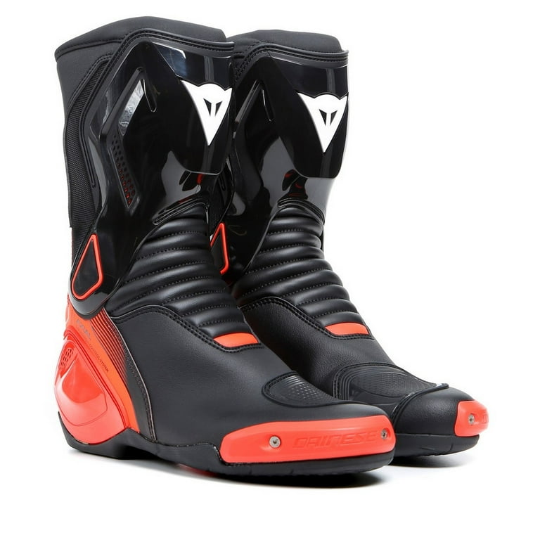 Dainese Nexus 2 Mens Motorcycle Boots Black/Fluo Red 46 EUR