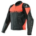 thumbnail image 1 of Dainese Racing 4 Mens Perforated Leather Motorcycle Jacket Black/Fluo Red 58 EUR, 1 of 2
